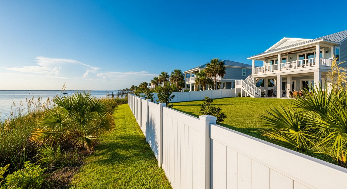 Fence installation in Apollo Beach, FL by MCM Fence LLC