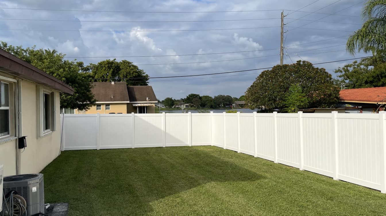 Fence installation by MCM Fence LLC — serving Cutler Bay, FL
