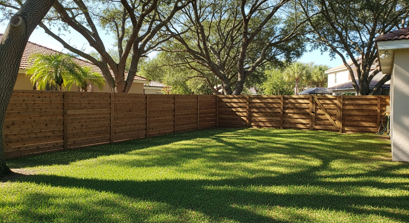 Fence installation in Land O' Lakes, FL by MCM Fence LLC