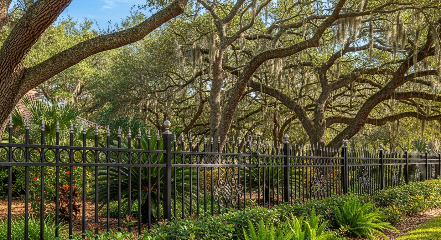 Fence installation in Lutz, FL by MCM Fence LLC