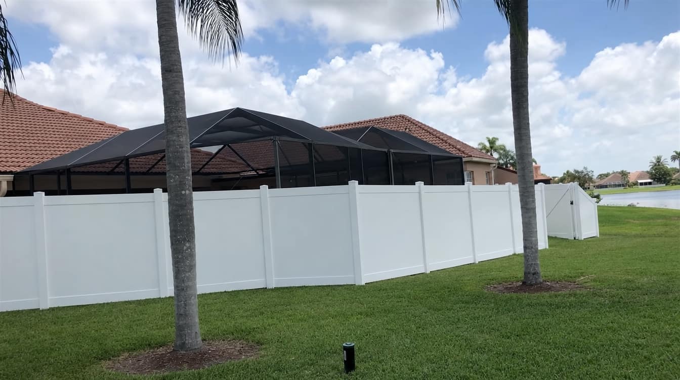 Fence installation by MCM Fence LLC — serving Pembroke Pines, FL