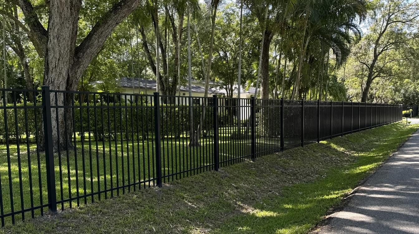 Fence installation by MCM Fence LLC — serving Pinecrest, FL