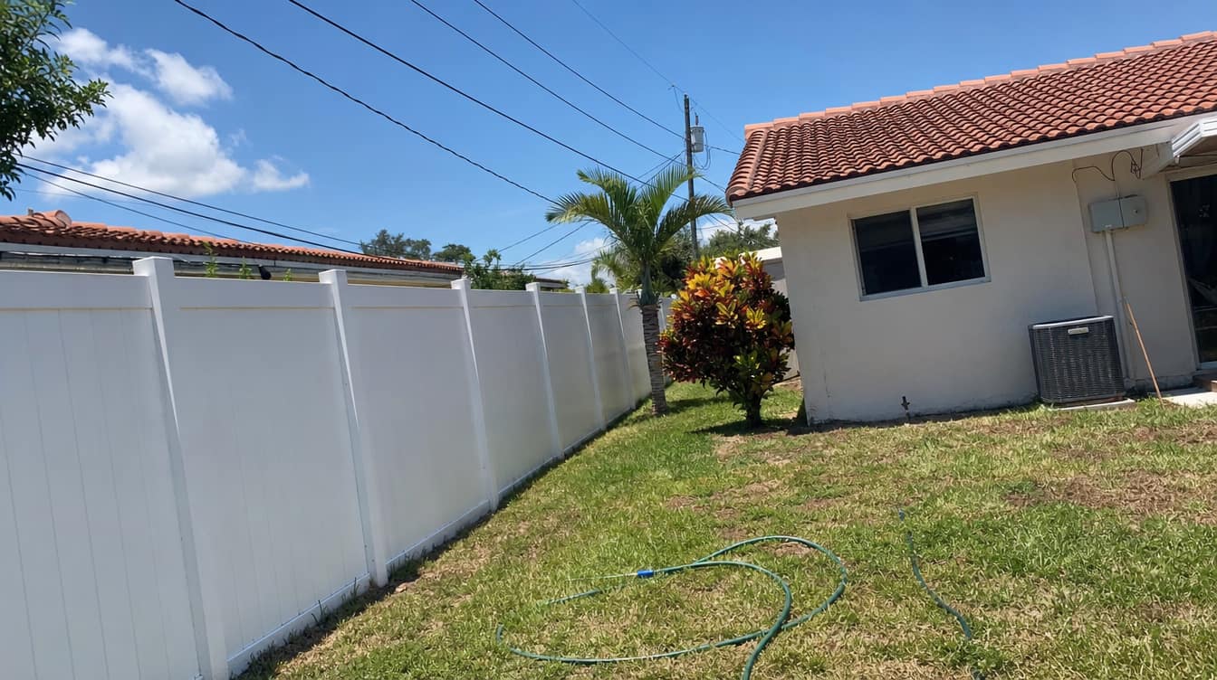 Fence installation by MCM Fence LLC — serving West Kendall, FL